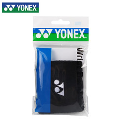 YONEX 尤尼克斯 護腕跑步健身舒適吸汗運動護腕AC019CR-007黑色單個裝