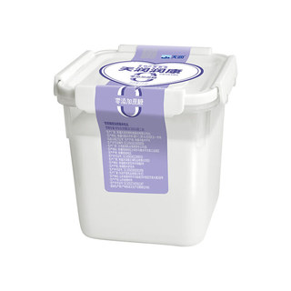 润康方桶 0添加糖0代糖风味发酵乳低温酸奶 家庭装桶酸 1kg*1桶