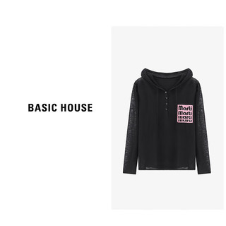 Basic House/百家好针织衫时尚休闲百搭春季宽松-B0624H5S572