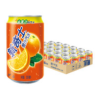 88VIP：watsons 屈臣氏 新奇士橙汁汽水330ml*24罐整箱装