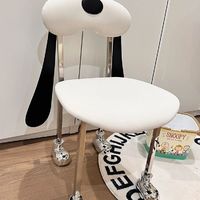 倾诺 中古狗狗椅子设计师创意个性化妆椅家用卧室靠背椅网红儿童卡通椅