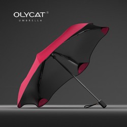 OLYCAT 创意花形三折晴雨伞遮阳防晒防紫外线太阳伞男女通用UPF50+