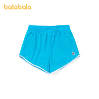 巴拉巴拉 童装女童短裤儿童裤子新款夏装中大童运动短裤纯色简约潮
