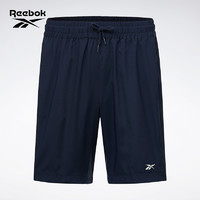 Reebok 锐步 官方男子SHORTS经典LOGO透气舒适百搭休闲运动短裤   2XL