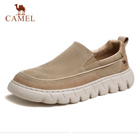 CAMEL 骆驼 男鞋2024春夏新款舒适套脚懒人乐福爸爸鞋一脚蹬布鞋男休闲鞋