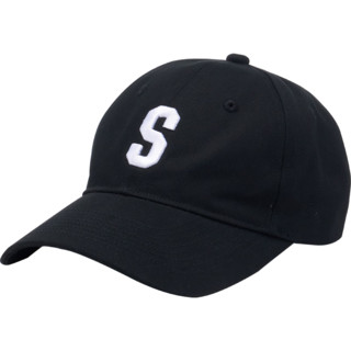 STARTER【明星同款】 | 棒球帽潮流字母经典S帽子时尚百搭鸭舌帽 黑色 软衬 均码