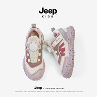 Jeep 吉普 女童旋钮扣运动鞋