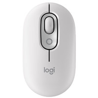 logitech 罗技 POP MOUSE 无线鼠标 蓝牙鼠标 机械键盘办公鼠标 珍珠白