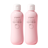 88VIP：Pigeon 贝亲 新生婴儿专用桃叶水200ml*2瓶液体爽身粉桃子水爽身露