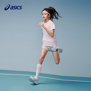 asics/亚瑟士童装儿童运动短裤夏季儿童经典假两件打底短裤 020灰色 150cm