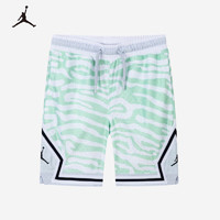 Jordan 耐克小童装男童女短裤夏季儿童针织休闲运动裤 雾绿色 120