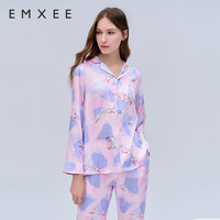 嫚熙（EMXEE）夏季月子服纯棉睡衣哺乳怀孕期家居服套装 奇幻动物城 L