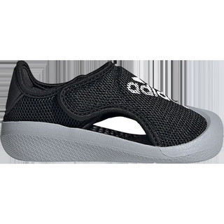 阿迪达斯 （adidas）ALTAVENTURE CT I跑步运动凉拖鞋FY6042 黑/白 19码