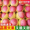 百亿补贴：万荣苹果 水果红富士苹果4.5/8斤礼盒装冰糖心丑苹果