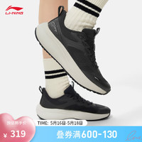 LI-NING 李宁 SOFT LITE 春夏运动女鞋 AGLU162 黑色-3 37.5