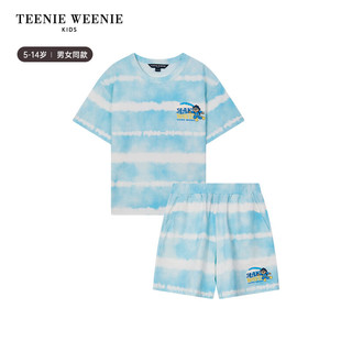 Teenie Weenie Kids小熊童装24夏季男女童海滩风舒适透气套装 粉色-裤子 130cm