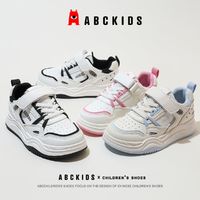 百亿补贴：ABCKIDS 儿童鞋子男女童防滑透气低帮板鞋运动休闲鞋春季新款