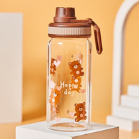 GUSHA 古莎 玻璃杯 500ml 深褐色