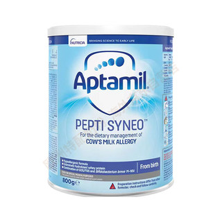 Aptamil 爱他美 深度水解奶粉益生菌英国版 婴幼儿特殊配方奶粉 低乳糖全段 800g