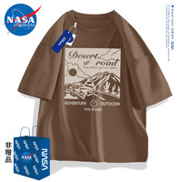 NASA ADIMEDAS 男士純棉短袖T恤