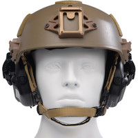 OPSMEN EARMOR行动者M31X Mark3头盔版电子拾音降噪通讯耳机射击训练耳罩