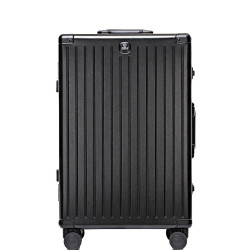 worldgeography世界地理德国行李箱男女20英寸登机旅行箱铝框拉杆箱