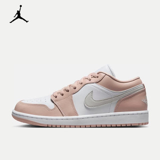 NIKE 耐克 AIR JORDAN 1 LOW 女子运动鞋刺绣板鞋 AJ1 春季 DC0774-120 37.5