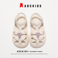88VIP：ABCKIDS ABC KIDS女童童鞋2024夏季新款儿童时尚沙滩鞋百搭露趾凉鞋