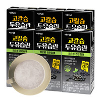 88VIP：韩大峡 韩国F&B黑豆黑芝麻豆奶190ml*6盒冲调咖啡拿铁植物奶