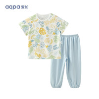 20日20点：aqpa 儿童短袖长裤套装