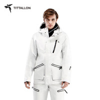 TITTALLON 体拓 滑雪服套装男 情侣雪服单板防风防水宽松双板滑雪裤