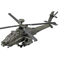 卡威 仿真阿帕奇武装黑鹰直升机模型男孩航模合金儿童战斗飞机玩具摆件