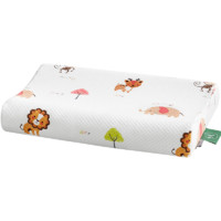罗莱儿童 家纺A类泰国乳胶枕3岁/6岁以上宝宝专用枕头防螨抗菌枕芯
