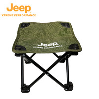 Jeep 吉普 户外露营便携折叠椅旅行钓鱼专用高承重月亮椅旅游小马扎