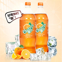 Guang’s 广氏 橙宝汽水1.25L*2大瓶装 广式橙味碳酸饮料 果味风味饮料上新