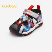 巴拉巴拉男童运动凉鞋夏季2024透气网布【奥特曼IP】204224140133 29码(脚长17.4-18/内长19)