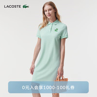 法国拉科斯特 LACOSTE夏日系列女士24春季连衣裙|EF8161 LGF/薄荷绿 40 /170