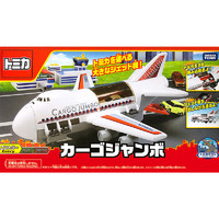TAKARA TOMY 多美 卡合金小汽车套装男孩玩具礼物飞机模型喷气式运输货机596677