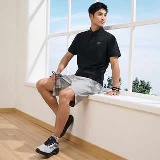 运动t恤男2024夏季新款冰感透气短袖男士防晒健身跑步POLO衫