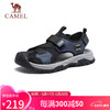 CAMEL 骆驼 男士户外休闲运动凉鞋包头洞洞沙滩鞋 G13M076014 深蓝/黑 42