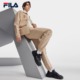 FILA 斐乐猫爪4代FLUID男鞋老爹鞋复古鞋春休闲鞋 云端-CC 39