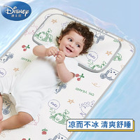 Disney baby 迪士尼宝宝婴儿凉席 宝宝冰丝席透气吸汗婴儿床凉感席儿童水洗席子 米奇伙伴56x100cm