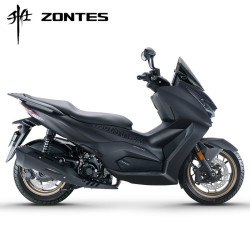 zontes升仕2023新款350d踏板车付款后30天内发货磨砂黑