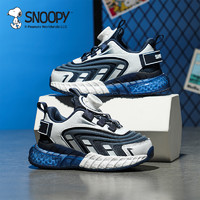 88VIP：SNOOPY 史努比 童鞋男童跑步鞋2024春秋新款中大童透气运动鞋男孩鞋小白鞋