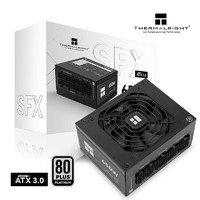 利民 额定650W TR-TPFX650 白金全模组电脑电源 SFX ATX3.0 压纹线版PCIE5.0台式电源