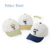 niduo bear 尼多熊 儿童帽子宝宝鸭舌帽棒球帽男童网眼遮阳帽婴儿帽子夏季薄款