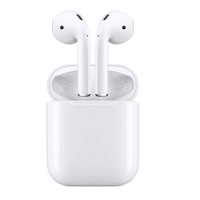 PLUS会员：Apple 苹果 AirPods 半入耳式真无线蓝牙耳机 白色