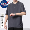 NASA BASE 男士纯棉纯色短袖t恤 下单4件