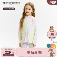 Teenie Weenie Kids小熊童装24年夏季男女童时尚炫彩外套 粉色 160cm