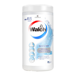 Walch 威露士 多用途杀菌湿巾湿纸巾水润 桶装84片添加酒精 杀菌99.9%